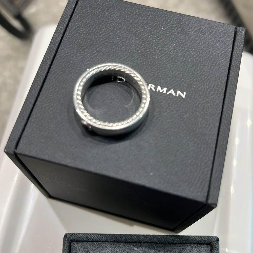 David Yurman Men’s Diamond ring